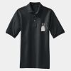 Heavyweight Cotton Pique Polo with Pocket Thumbnail