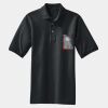 Heavyweight Cotton Pique Polo with Pocket Thumbnail