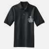 Heavyweight Cotton Pique Polo with Pocket Thumbnail
