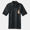 Heavyweight Cotton Pique Polo with Pocket Thumbnail