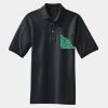 Heavyweight Cotton Pique Polo with Pocket Thumbnail