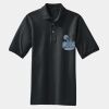 Heavyweight Cotton Pique Polo with Pocket Thumbnail