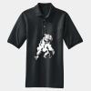 Heavyweight Cotton Pique Polo with Pocket Thumbnail