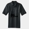 Heavyweight Cotton Pique Polo with Pocket Thumbnail