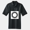 Heavyweight Cotton Pique Polo with Pocket Thumbnail
