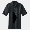 Heavyweight Cotton Pique Polo with Pocket Thumbnail