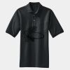 Heavyweight Cotton Pique Polo with Pocket Thumbnail