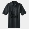 Heavyweight Cotton Pique Polo with Pocket Thumbnail