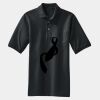 Heavyweight Cotton Pique Polo with Pocket Thumbnail