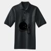 Heavyweight Cotton Pique Polo with Pocket Thumbnail