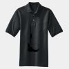 Heavyweight Cotton Pique Polo with Pocket Thumbnail