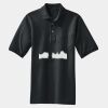 Heavyweight Cotton Pique Polo with Pocket Thumbnail