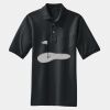 Heavyweight Cotton Pique Polo with Pocket Thumbnail