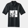 Heavyweight Cotton Pique Polo with Pocket Thumbnail