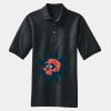 Heavyweight Cotton Pique Polo with Pocket Thumbnail