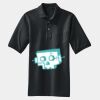 Heavyweight Cotton Pique Polo with Pocket Thumbnail