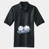 Heavyweight Cotton Pique Polo with Pocket Thumbnail