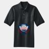 Heavyweight Cotton Pique Polo with Pocket Thumbnail