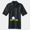 Heavyweight Cotton Pique Polo with Pocket Thumbnail