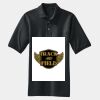 Heavyweight Cotton Pique Polo with Pocket Thumbnail