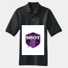 Heavyweight Cotton Pique Polo with Pocket Thumbnail