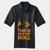Heavyweight Cotton Pique Polo with Pocket Thumbnail