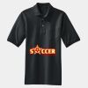 Heavyweight Cotton Pique Polo with Pocket Thumbnail