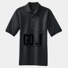 Heavyweight Cotton Pique Polo with Pocket Thumbnail