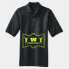 Heavyweight Cotton Pique Polo with Pocket Thumbnail