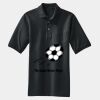 Heavyweight Cotton Pique Polo with Pocket Thumbnail