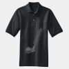 Heavyweight Cotton Pique Polo with Pocket Thumbnail