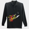 Long Sleeve Silk Touch Polo with Pocket Thumbnail