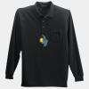 Long Sleeve Silk Touch Polo with Pocket Thumbnail