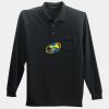 Long Sleeve Silk Touch Polo with Pocket Thumbnail