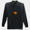 Long Sleeve Silk Touch Polo with Pocket Thumbnail