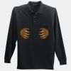 Long Sleeve Silk Touch Polo with Pocket Thumbnail