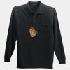 Long Sleeve Silk Touch Polo with Pocket Thumbnail