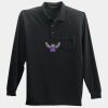Long Sleeve Silk Touch Polo with Pocket Thumbnail