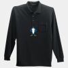 Long Sleeve Silk Touch Polo with Pocket Thumbnail