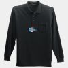 Long Sleeve Silk Touch Polo with Pocket Thumbnail