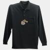 Long Sleeve Silk Touch Polo with Pocket Thumbnail