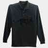 Long Sleeve Silk Touch Polo with Pocket Thumbnail