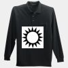 Long Sleeve Silk Touch Polo with Pocket Thumbnail