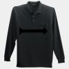 Long Sleeve Silk Touch Polo with Pocket Thumbnail