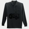 Long Sleeve Silk Touch Polo with Pocket Thumbnail