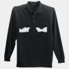 Long Sleeve Silk Touch Polo with Pocket Thumbnail