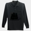 Long Sleeve Silk Touch Polo with Pocket Thumbnail
