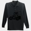 Long Sleeve Silk Touch Polo with Pocket Thumbnail
