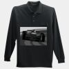 Long Sleeve Silk Touch Polo with Pocket Thumbnail