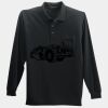 Long Sleeve Silk Touch Polo with Pocket Thumbnail